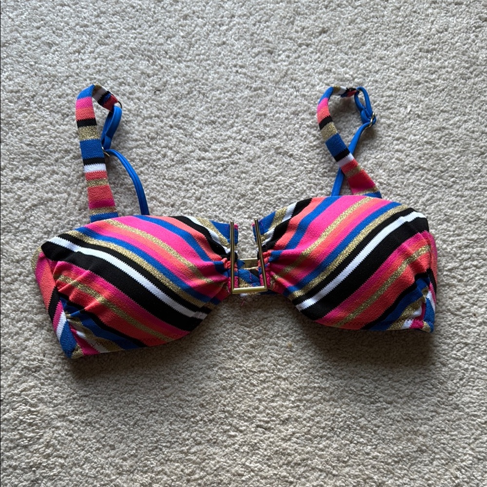 Trina Turk Multicolor Bikini Top
